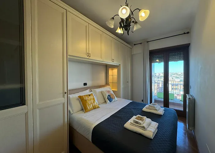 View In Ostiense With Balcony Апартаменты Рим