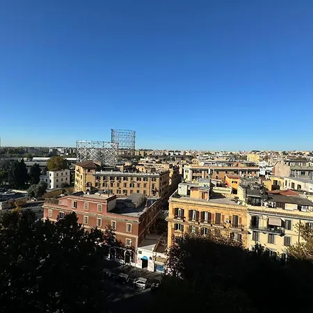 View In Ostiense With Balcony Appartamento